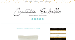 Desktop Screenshot of nataliacarballo.com